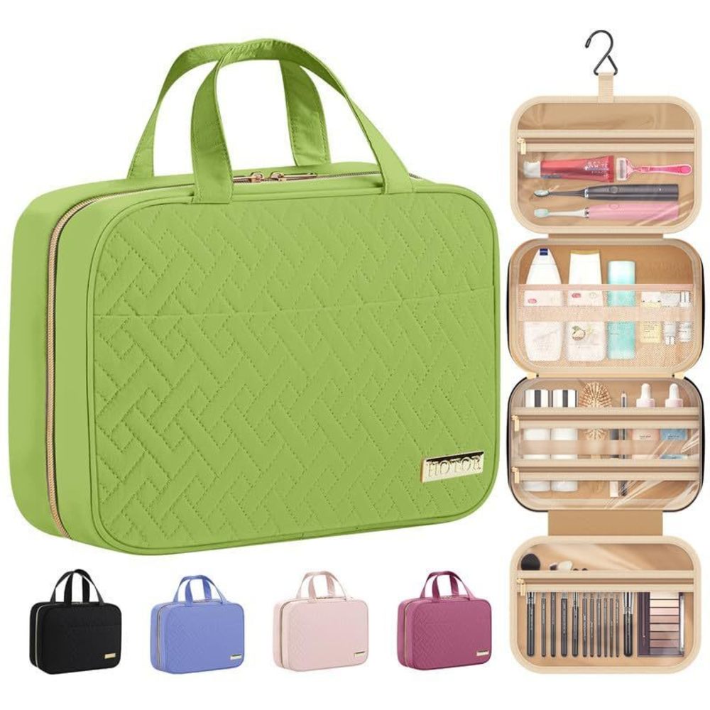 Travel Toiletry Bag W/hanging Hook - Spacious Toiletry Bag Essentials For🐦